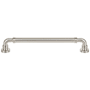 Top Knobs Cranford 7-9/16 Inch Center to Center Handle Cabinet Pull Brushed Satin Nickel