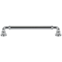 Top Knobs Cranford 7-9/16 Inch Center to Center Handle Cabinet Pull Polished Chrome