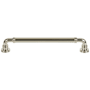 Top Knobs Cranford 7-9/16 Inch Center to Center Handle Cabinet Pull Polished Nickel