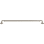 Top Knobs Cranford 12 Inch Center to Center Handle Cabinet Pull Brushed Satin Nickel