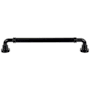 Top Knobs Cranford 12 Inch Center to Center Handle Appliance Pull Flat Black