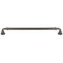 Top Knobs Cranford 18 Inch Center to Center Handle Appliance Pull Ash Gray