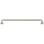 Top Knobs Cranford 18 Inch Center to Center Handle Appliance Pull Brushed Satin Nickel