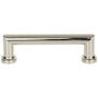 Top Knobs Morris 3-3/4 Inch Center to Center Handle Cabinet Pull Polished Nickel
