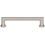 Top Knobs Morris 5-1/16 Inch Center to Center Handle Cabinet Pull Brushed Satin Nickel