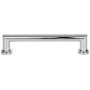 Top Knobs Morris 5-1/16 Inch Center to Center Handle Cabinet Pull Polished Chrome