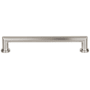 Top Knobs Morris 6-5/16 Inch Center to Center Handle Cabinet Pull Brushed Satin Nickel