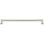 Top Knobs Morris 12 Inch Center to Center Handle Cabinet Pull Polished Nickel