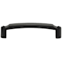 Top Knobs Haddonfield 3-3/4 Inch Center to Center Handle Cabinet Pull Flat Black