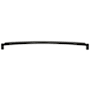 Top Knobs Haddonfield 12 Inch Center to Center Handle Cabinet Pull Flat Black