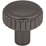Top Knobs Holden 1-1/4 Inch Mushroom Cabinet Knob from the Coddington Collection Ash Gray