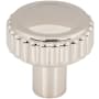 Top Knobs Holden 1-1/4 Inch Mushroom Cabinet Knob from the Coddington Collection Polished Nickel