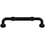 Top Knobs Holden 5-1/16 Inch Center to Center Bar Cabinet Pull from the Coddington Collection Flat Black