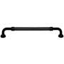Top Knobs Holden 7-9/16 Inch Center to Center Bar Cabinet Pull from the Coddington Collection Flat Black
