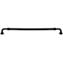 Top Knobs Holden 12 Inch Center to Center Bar Cabinet Pull from the Coddington Collection Flat Black