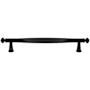Top Knobs Coddington 6-5/16 Inch Center to Center Bar Cabinet Pull Flat Black