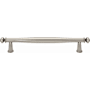 Top Knobs Coddington 6-5/16 Inch Center to Center Bar Cabinet Pull Brushed Satin Nickel