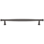 Top Knobs Coddington 12 Inch Center to Center Bar Appliance Pull Ash Gray