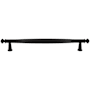 Top Knobs Coddington 18 Inch Center to Center Bar Appliance Pull Flat Black