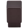 Top Knobs Tapered 3/4 Inch Square Cabinet Knob from the Sanctuary Collection Oil Rubbed Bronze