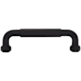 Top Knobs Dustin 3-3/4 Inch Center to Center Bar Cabinet Pull from the Coddington Collection Flat Black