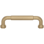 Top Knobs Dustin 3-3/4 Inch Center to Center Bar Cabinet Pull from the Coddington Collection Honey Bronze