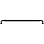 Top Knobs Dustin 12 Inch Center to Center Bar Cabinet Pull from the Coddington Collection Flat Black