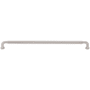 Top Knobs Dustin 12 Inch Center to Center Bar Cabinet Pull from the Coddington Collection Polished Nickel