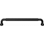 Top Knobs Dustin 12 Inch Center to Center Bar Appliance Pull from the Coddington Collection Flat Black