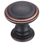 Top Knobs Reeded 1-1/4 Inch Mushroom Cabinet Knob from the Chareau Collection Umbrio