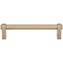 Top Knobs Lawrence 5-1/16 Inch Center to Center Bar Cabinet Pull from the Coddington Collection Honey Bronze