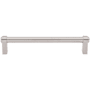 Top Knobs Lawrence 6-5/16 Inch Center to Center Bar Cabinet Pull from the Coddington Collection Polished Nickel