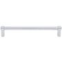 Top Knobs Lawrence 7-9/16 Inch Center to Center Bar Cabinet Pull from the Coddington Collection Polished Chrome
