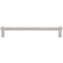 Top Knobs Lawrence 7-9/16 Inch Center to Center Bar Cabinet Pull from the Coddington Collection Polished Nickel