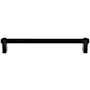 Top Knobs Lawrence 18 Inch Center to Center Bar Appliance Pull from the Coddington Collection Flat Black