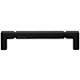 Top Knobs Langston 5-1/16 Inch Center to Center Bar Cabinet Pull from the Coddington Collection Flat Black