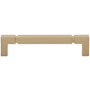Top Knobs Langston 5-1/16 Inch Center to Center Bar Cabinet Pull from the Coddington Collection Honey Bronze