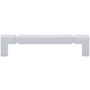 Top Knobs Langston 5-1/16 Inch Center to Center Bar Cabinet Pull from the Coddington Collection Polished Chrome