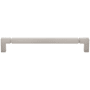 Top Knobs Langston 12 Inch Center to Center Handle Appliance Pull from the Coddington Collection Brushed Satin Nickel