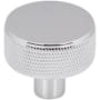 Top Knobs Burnham 1-1/4 Inch Mushroom Cabinet Knob Polished Chrome
