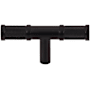 Top Knobs Burnham 3 Inch Bar Cabinet Knob Flat Black