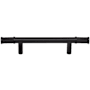 Top Knobs Burnham 3-3/4 Inch Center to Center Bar Cabinet Pull Flat Black