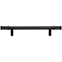 Top Knobs Burnham 5-1/16 Inch Center to Center Bar Cabinet Pull Flat Black