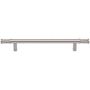 Top Knobs Burnham 6-5/16 Inch Center to Center Bar Cabinet Pull Brushed Satin Nickel