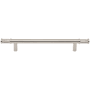 Top Knobs Burnham 6-5/16 Inch Center to Center Bar Cabinet Pull Polished Nickel