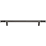 Top Knobs Burnham 7-9/16 Inch Center to Center Bar Cabinet Pull Ash Gray