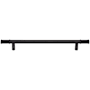 Top Knobs Burnham 7-9/16 Inch Center to Center Bar Cabinet Pull Flat Black