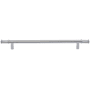 Top Knobs Burnham 8-13/16 Inch Center to Center Bar Cabinet Pull Polished Chrome
