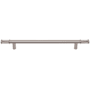 Top Knobs Burnham 12 Inch Center to Center Bar Cabinet Pull Brushed Satin Nickel