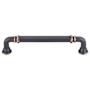 Top Knobs Reeded 5 Inch (128 mm) Center to Center Handle Cabinet Pull from the Chareau Series - 25 Pack Umbrio